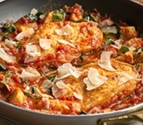 Spinach & Artichoke Chicken Parmesan