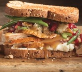 Thanksgiving Leftover Turkey Sandwiches