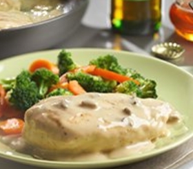 Honey Mustard Chicken with Beer Sauce