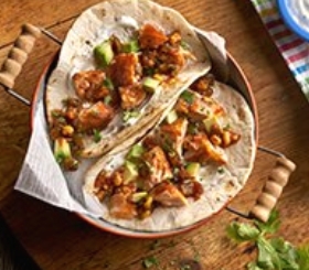 Pan-Seared Pacific Salmon Tacos