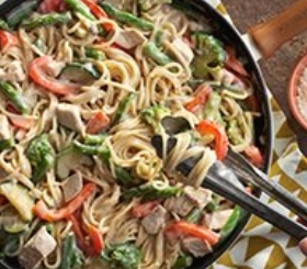 Chicken & Pasta Primavera