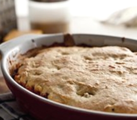 Beef and Cornbread Bake