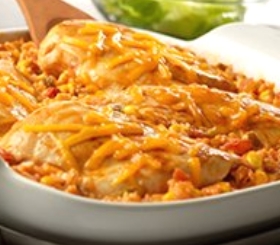 Tex-Mex Chicken & Rice Bake