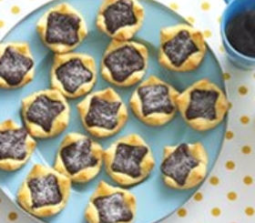 Fudgy Brownie Tartlets