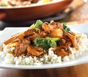 Lightened Up Beef & Vegetable Stir-Fry