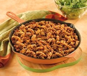 Beefy Pasta Skillet