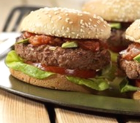 Spicy Onion Burgers