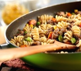 Lighter Skillet Beef & Vegetables