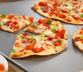 Pepperoni Tortilla Pizzas