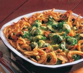 Cheddar Broccoli Bake