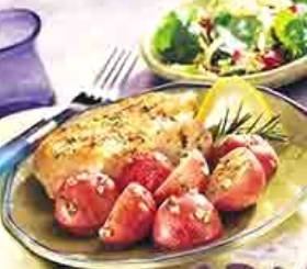 Garlic New Potatoes