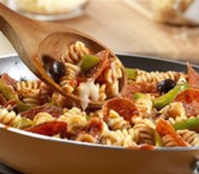Pasta with the Works