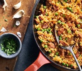 Zesty Rice with Chorizo