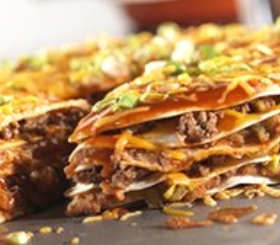 Cheesy Enchilada Stack