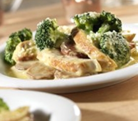 Broccoli Chicken Potato Parmesan