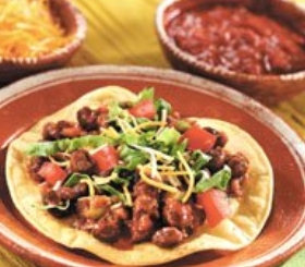 Black Bean Tostadas