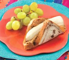Peanut Butter Banana Swirl Tacos