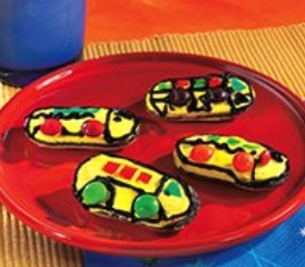 Yellow School Bus Cookies