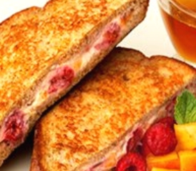 Stuffed French Toast Melba