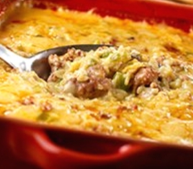 Hot Sausage Casserole