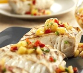 Fish with Pineapple Salsa