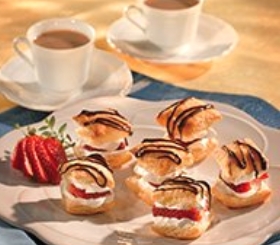 Petit Fours Berry Shortcakes
