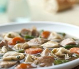 Chicken & Tortellini Stew