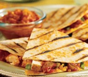 Spicy Grilled Quesadillas