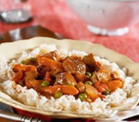 Slow Cooker Veal Stew with Garden Vegetables