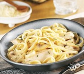 Rosemary Chicken & Mushroom Pasta