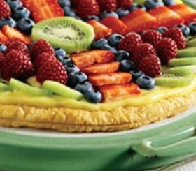 Fruit Pizza Puffs