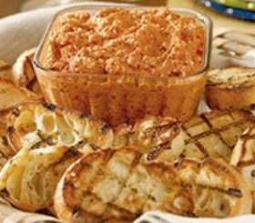 Spicy Roasted Red Pepper Dip