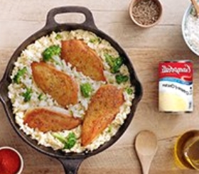 15-Minute Chicken & Rice Dinner
