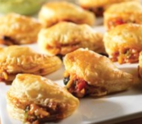 Spicy Black Bean Empanadas