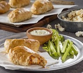 Buffalo Chicken Puffs