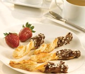 Chocolate-Dipped Spiced Twists
