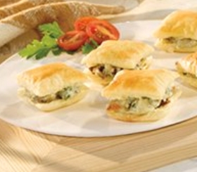 Gorgonzola & Walnut Napoleon Bites