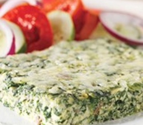 Spinach and Mushroom Frittata