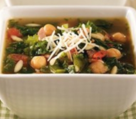 Escarole Soup with Chickpeas
