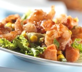Papaya Shrimp Salad